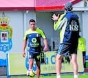 Milagro con Guayre: ya se entrena y toca balón