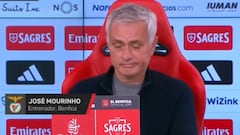 La primera gran rajada de Mourinho en el Benfica: contra un periodista por una “noticia falsa”