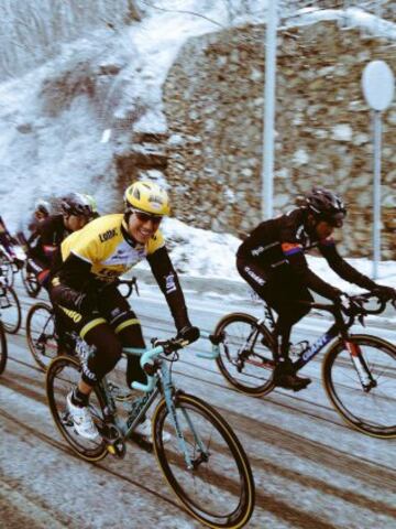 El Terminillo, con una subida de 16,1 kilómetros al 7,3% (con rampas máximas del 12%), es la etapa reina de la Tirreno-Adriático. 