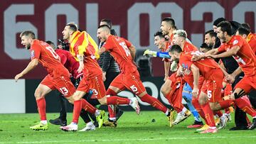 El histórico Pandev lleva a Macedonia a su primera Euro