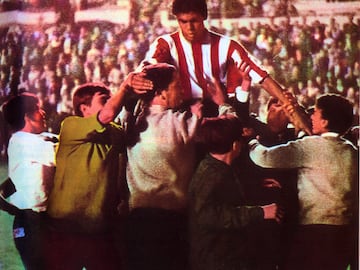 234 partidos entre 1958-1967 
Títulos: 1 Liga 1 Copa 1 Recopa