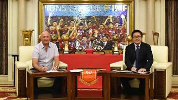 Scolari renueva con el Guangzhou tras ganar la liga