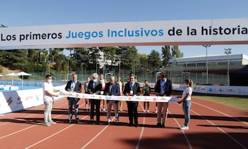 Inauguración de los primeros Juegos Inclusivos de historia.