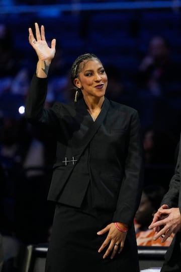 Candace Parker, exbaloncestista de Estados Unidos que disput 15 temporadas.