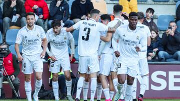 Pontevedra-Real Madrid Castilla, ahora en vivo