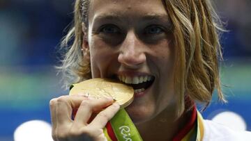 Mireia Belmonte sigue afinando con dos medallas más