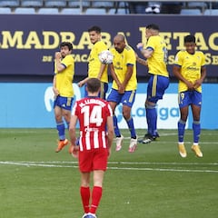 Sesión de puntería para recobrar el peligro en faltas directas