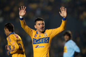 Foto durante el partido de despedida de Héctor Mancilla exfutbolista de Tigres UANL, en el Estadio Universitario.


16/12/2017/MEXSPORT/Jorge Martínez.