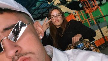 Bad Bunny publica en Instagram la primera foto junto a su novia