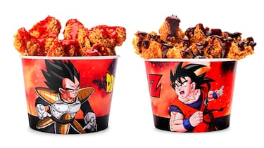 ‘Dragon Ball Z’: Goku es el nuevo embajador del pollo frito en España gracias a esta nueva edición limitada con KFC