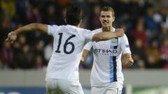 El Manchester City exhibe su potencial ante el Plzen