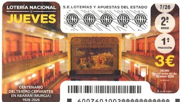 Lotería Nacional: comprobar los resultados y premios del sorteo de hoy, jueves 22 de enero