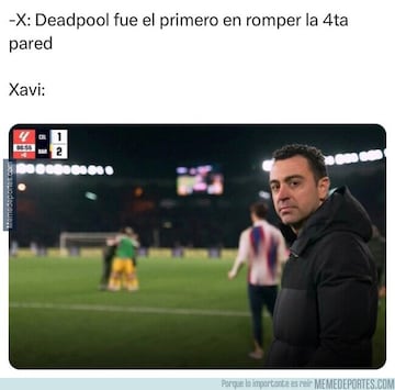 Los memes se ceban con el Barça de Flick