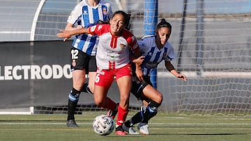 Nayadet L&oacute;pez, nueva jugadora del Espanyol.
 