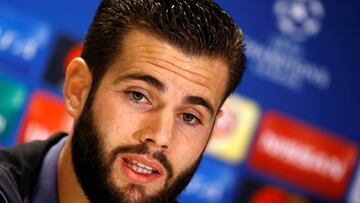 Football Soccer - Real Madrid news conference - Stadion Wojska Polskiego  - Warsaw, Poland - 1/11/16. Real Madrid&#039;s player Nacho speaks during news conference before their match with Legia Warszawa tomorrow. REUTERS/Kacper Pempel