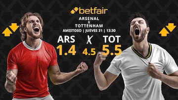 Arsenal vs. Tottenham: horario, dónde ver y pronósticos