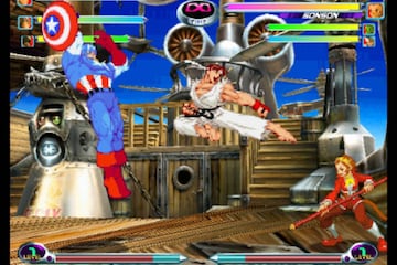 Captura de pantalla - Marvel vs. Capcom 2 (IPH)