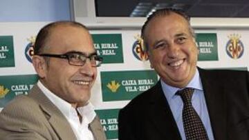 <b>OPTIMISTA. </b>Fernando Roig se mostró satisfecho por la dinámica que está teniendo el equipo.