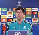 Courtois: "Parece que ganamos por los árbitros y no es así"