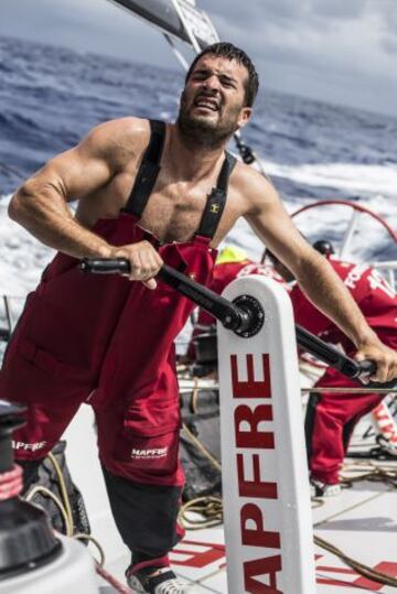 Carlos Hernández del equipo Mapfre.