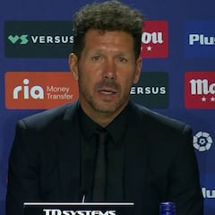Simeone: "Luis Suárez entró para hacer lo que sabe hacer"