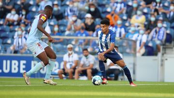 El extremo colombiano marcó un gol en la victoria del Porto ante el Belensenses