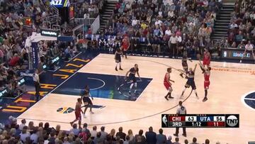 Resumen del Utah Jazz-Chicago Bulls de NBA