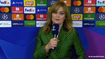 Mónica Marchante explica el incidente "muy desagradable" de Al Kelaifi en el Bernabéu