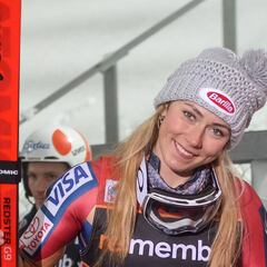 Mikaela Shiffrin firmó una gran primera semana de 2018