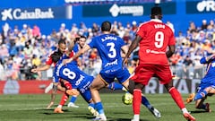 Resumen y goles del Getafe CF vs. Sevilla FC, jornada 25 de LaLiga EA Sports