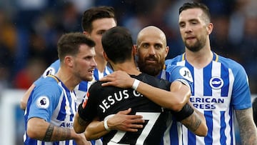 El Brighton corta la racha del Newcastle de Benítez