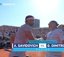 Resumen del Davidovich vs Dimitrov de semifinales del Masters 1.000 de Montecarlo