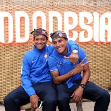 Murillo, Bacca y Guarín, de visita en Expo Milán 2015