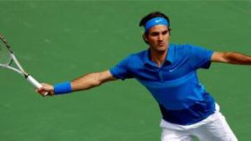 Federer también fue un muro para John Isner