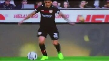 El genial pase gol de Charles Aránguiz con el Leverkusen