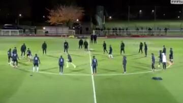 Mbappé tira un caño y se vuelve loco: reacción de película