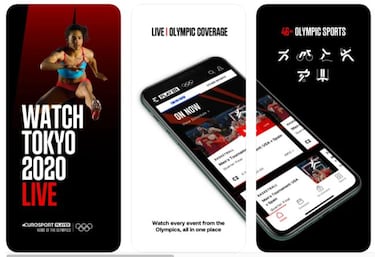 Cómo descargar la app de Eurosport para ver online los Juegos Olímpicos de Tokio 2020