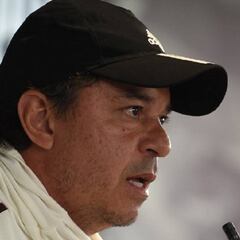 Gallardo confirmó la formación para enfrentar a Liga de Quito