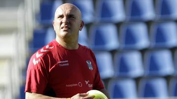 Luis C&eacute;sar Sampedro, entrenador del Tenerife