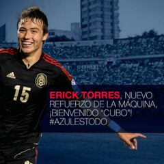 Erick "El Cubo" Torres, nuevo refuerzo de Cruz Azul