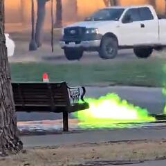 Chemical flames erupt from manholes as Texas tech evacuates