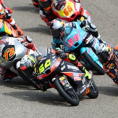 Muñoz gana en la última curva de la última vuelta