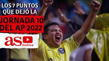 Los 7 puntos que dejó la Jornada 10: Repasón a Cruz Azul y Pumas