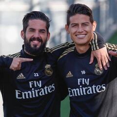Real Madrid: Isco and James hope to be Zidane's midfield solution