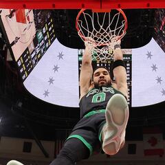 El triple-doble monumental de Tatum