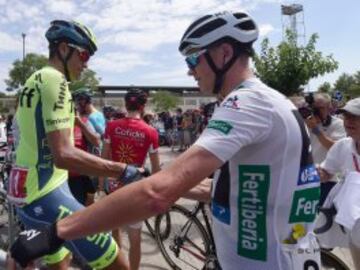 Alberto Contador y Christopher Froome.