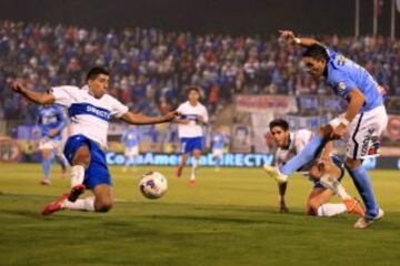 Los cruzados vencieron 3-1 y avanzaron a la final de la liguilla de la Copa Sudamericana.