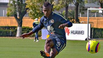 Carlos Darwin Quintero, delantero de Am&eacute;rica de M&eacute;xico que interesa a Millonarios