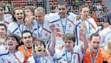 <b>CAMPEONES. </b>El Lobelle le ganó la Copa a Interviú el año pasado.