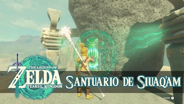 the legend of zelda tears of the kingdom nintendo switch guia santuario siuaq'am